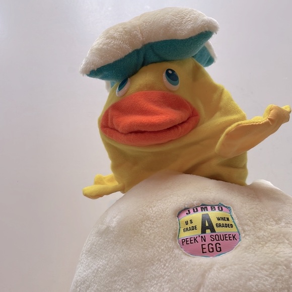 VTG 1991 Peek N Squeek Hand Puppet - Picture 5 of 7
